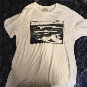 Big and Tall Ocean Wave Shirt